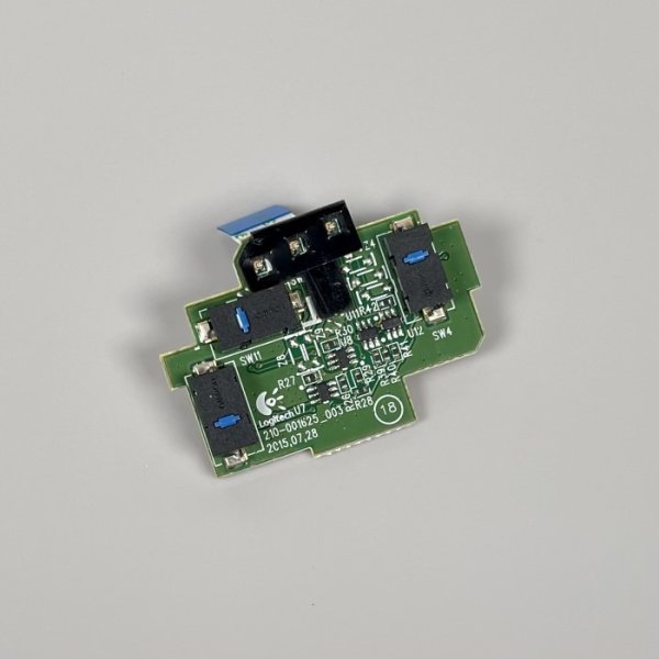 Logitech G502 Proteus Spectrum oder Hero Seiten- Tasten- Board Sidekeys 210-001625_003 Ersatzteil